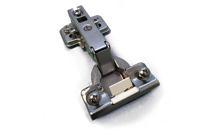 MOUNTINGPLATE AND PRE-ASSEMBLED HINGE